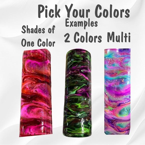 We Design Together Custom Epoxy Tumbler With Name or Saying - Picture 4 of 13